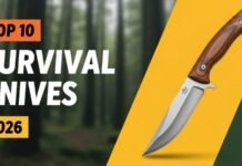 🔥 Top 10 Most Powerful Survival Knives (2026)