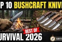 Top 10 Best Bushcraft Knives for Survival in 2026
